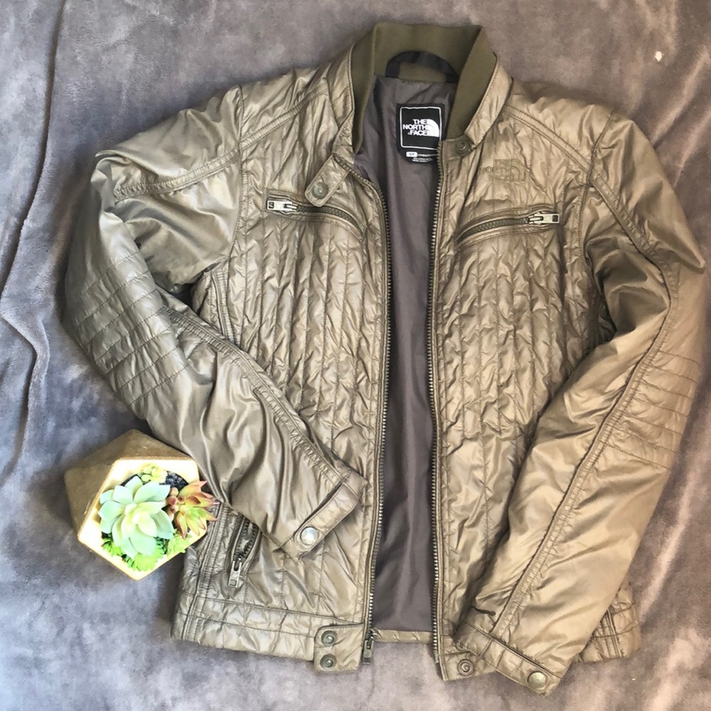 The North Face light puffer jacket